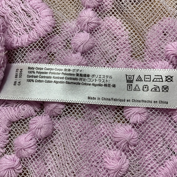 DO EVERYTHING IN LOVE Cotton Embroidered Kimono / Cardigan / Coverup / Sheer O/S - Picture 7 of 8